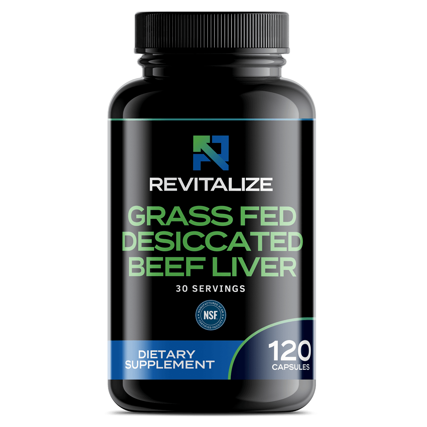 Grass Fed Beef Desiccated Liver Capsules – Revitalize Inc